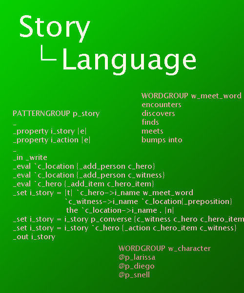 S Language S Language