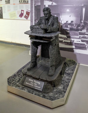 Alan Turing Statue in Manchester, England Alan Turing Statue in Manchester, England
