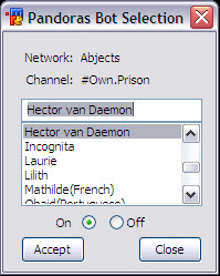 Pandorabot mIRC (chat) script Pandorabot mIRC (chat) script