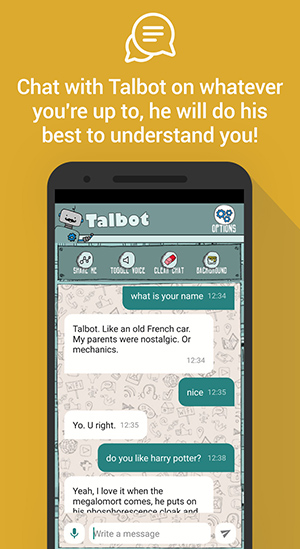 Talbot, the chatbot